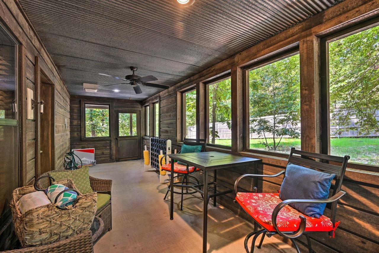 Luxe Broken Bow Cabin With Tesla Charging Station Stephens Gap Eksteriør billede