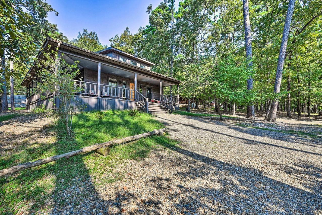 Luxe Broken Bow Cabin With Tesla Charging Station Stephens Gap Eksteriør billede
